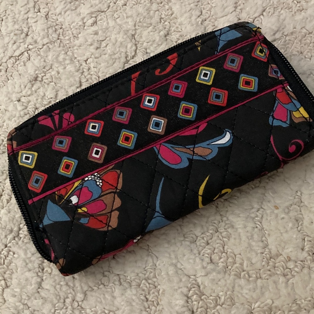Colorful Quilted Wallet
